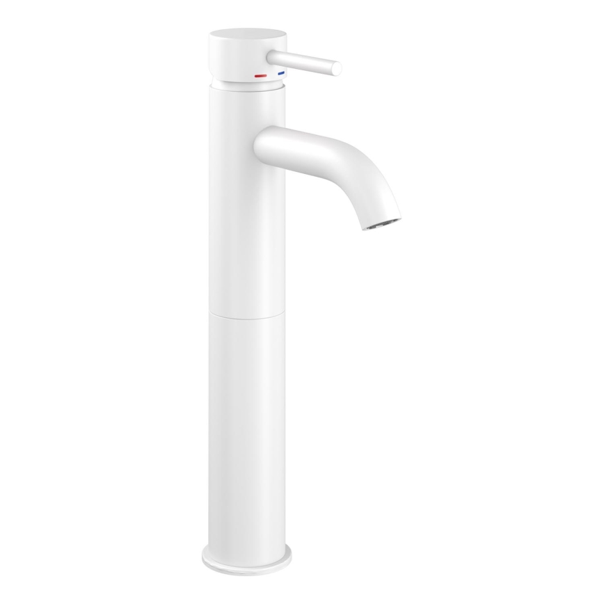 BATH DELUXE 28-005-02-01-00 - Umývadlová batéria DRAGOR 29 cm matná biela