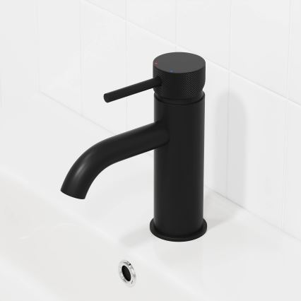 BATH DELUXE 28-005-03-02-00 - Umývadlová batéria ANHOLT 15,6 cm matná čierna