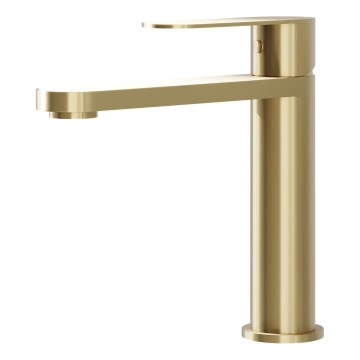 BATH DELUXE 28-017-02-70-02 - Umývadlová batéria TARNBY 17,3 cm kefovaná mosadz