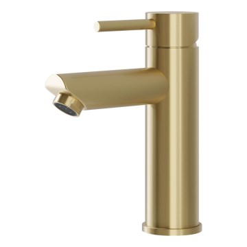 BATH DELUXE 28-017-03-70-02 - Umývadlová batéria RINGSTED 17,8 cm kefovaná mosadz