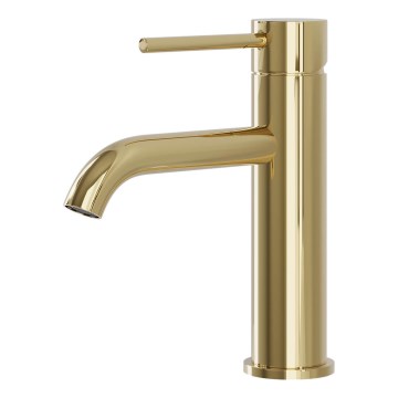 BATH DELUXE 28-018-01-64-02 - Umývadlová batéria SOVANG 18,3 cm lesklá mosadz