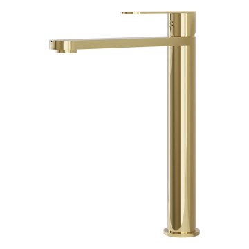 BATH DELUXE 28-027-02-64-02 - Umývadlová batéria TARNBY 27,3 cm lesklá mosadz