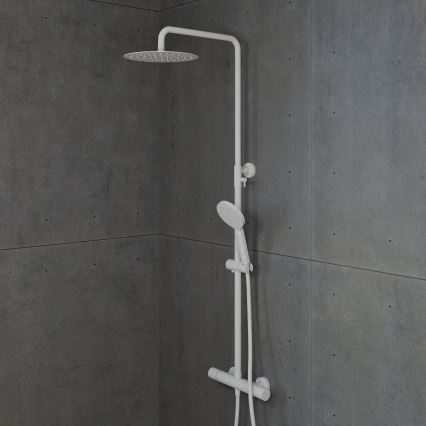BATH DELUXE 31-120-05-01-00 - Sprchová sada s termostatickou batériou DRAGOR matná biela