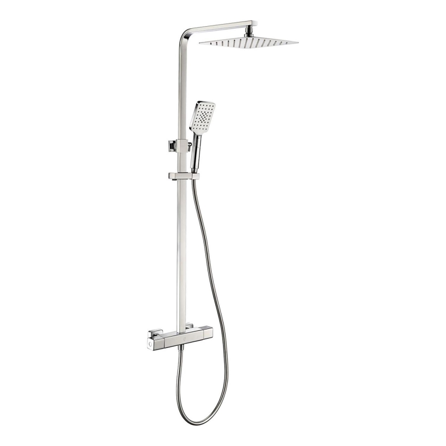 BATH DELUXE 31-120-06-60-00 - Sprchová sada s termostatickou batériou NAESBY lesklý chróm
