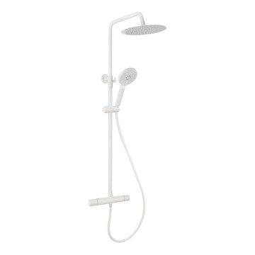 BATH DELUXE 31-120-07-01-00 - Sprchová sada s termostatickou batériou DRAGOR matná biela