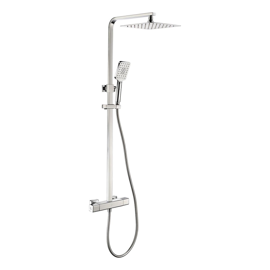 BATH DELUXE 31-120-08-60-00 - Sprchová sada s termostatickou batériou NAESBY lesklý chróm