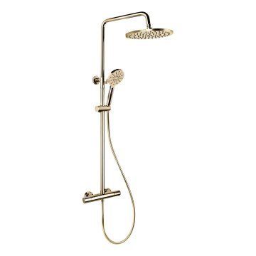 BATH DELUXE 31-120-08-64-00 - Sprchová sada s termostatickou batériou DRAGOR lesklá mosadz