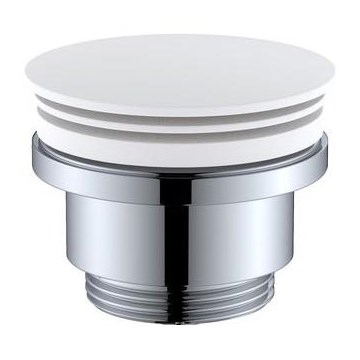 BATH DELUXE 33-004-05-01-04 - Umývadlový výpust RODBY pr. 6,6 cm biela