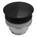 BATH DELUXE 33-004-05-02-04 - Umývadlový výpust RODBY pr. 6,6 cm čierna