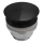 BATH DELUXE 33-004-05-02-04 - Umývadlový výpust RODBY pr. 6,6 cm čierna