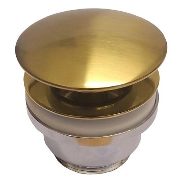 BATH DELUXE 33-004-05-64-04 - Umývadlový výpust RODBY pr. 6,6 cm lesklá mosadz
