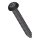 BATH DELUXE 54-045-00-02-12 - SADA 50x Skrutky pre akustické panely T25 4,6x45 mm lakovaná čierna