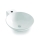Bathco 0028 - Umývadlo na dosku BAYONA 42x50,5 cm porcelán/biela