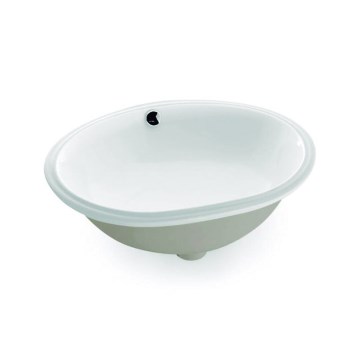 Bathco 0053 - Zapustené umývadlo ANCONA 55x41 cm porcelán/biela
