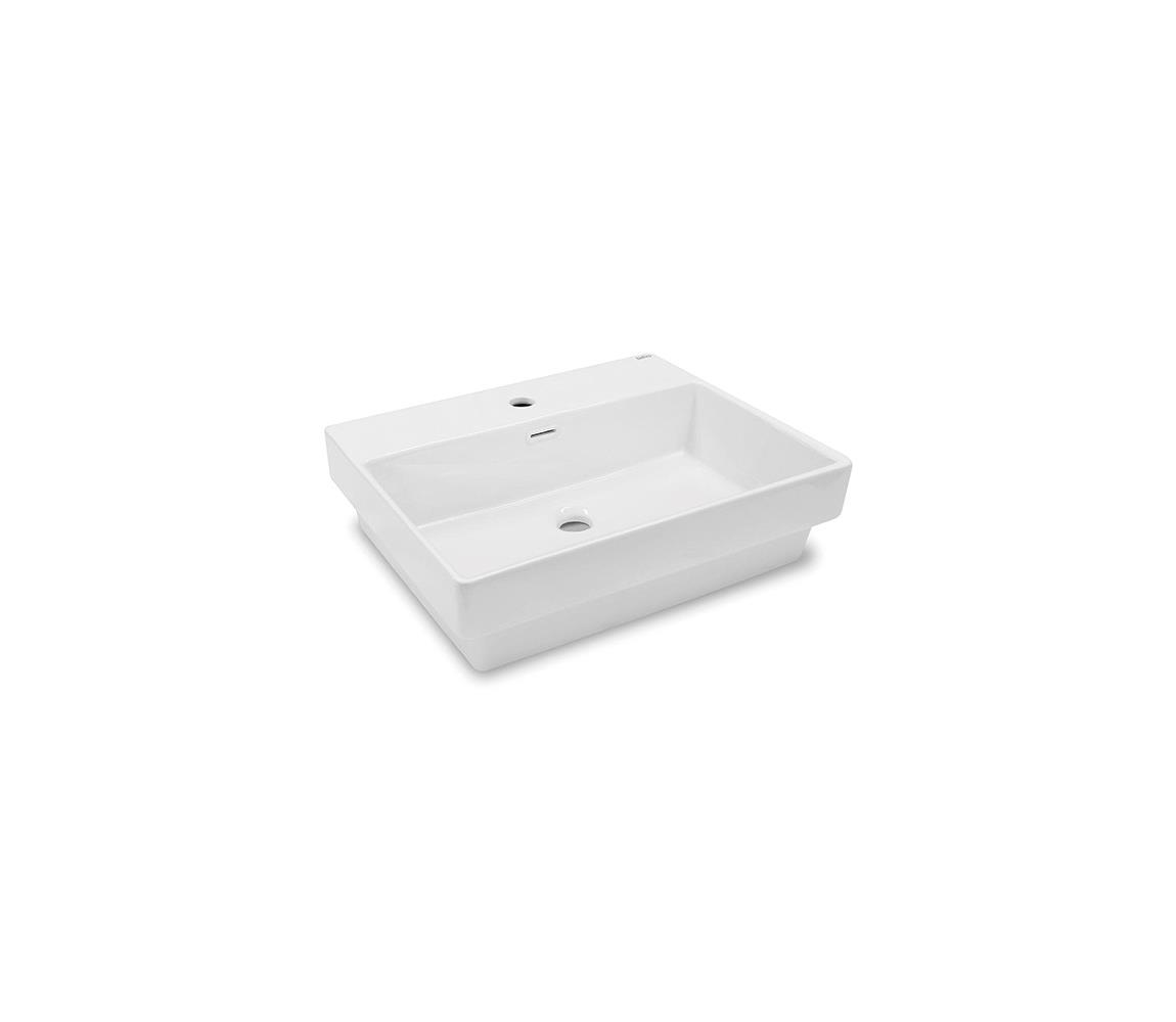 Bathco 0062 - Zapustené umývadlo FUNCHAL 55 x 45 cm porcelán/biela 0062