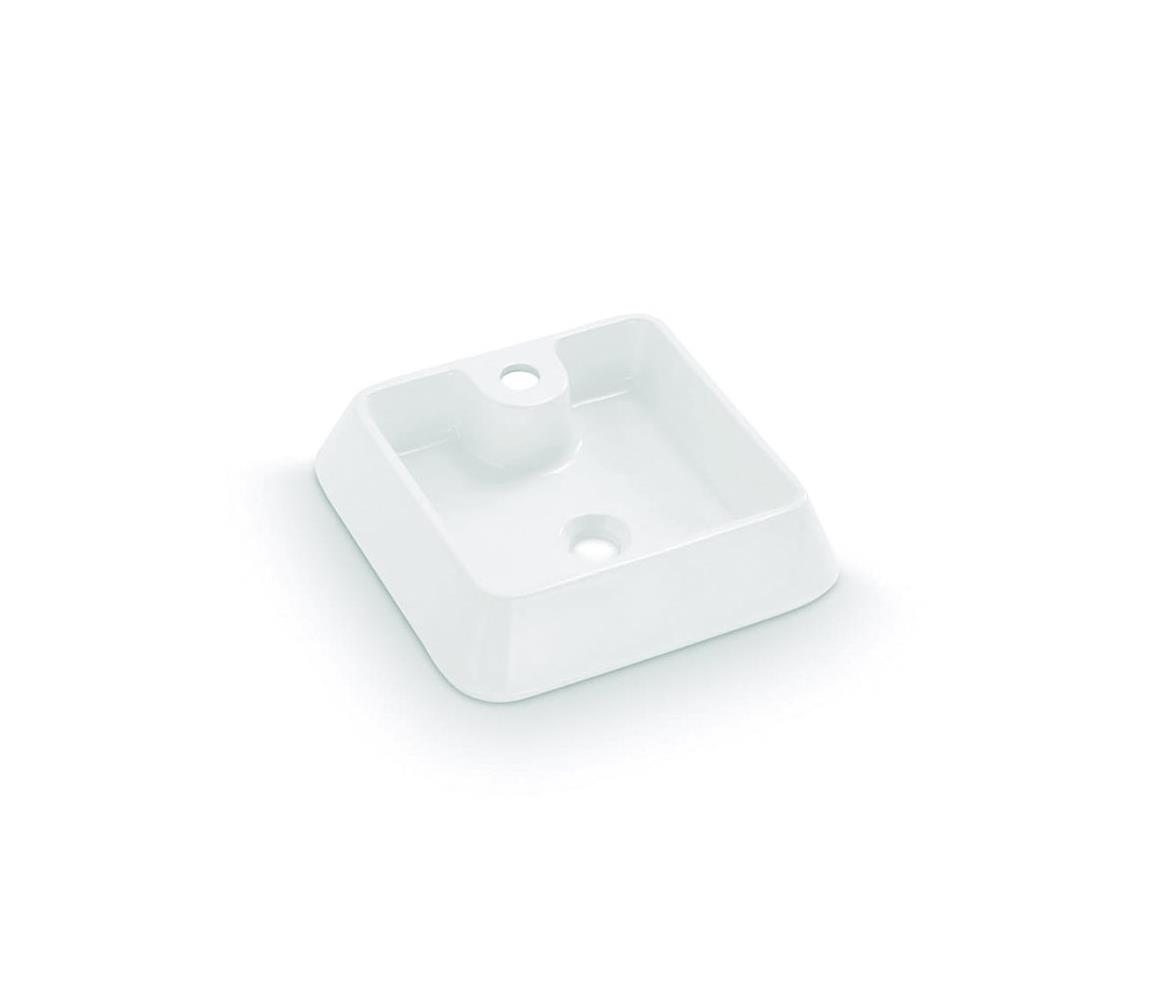 Bathco 4003 - Umývadlo na dosku GALICIA 40x40 cm porcelán/biela 4003