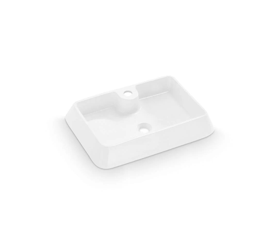 Bathco 4004 - Umývadlo na dosku GALICIA 60x40 cm porcelán/biela 4004