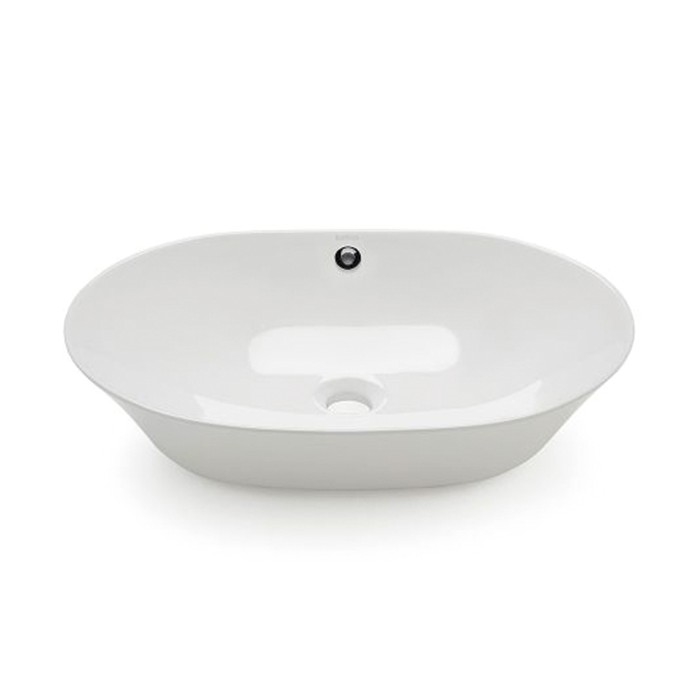 Bathco 4038 - Umývadlo na dosku TOULOUSE 59x42 cm porcelán/biela