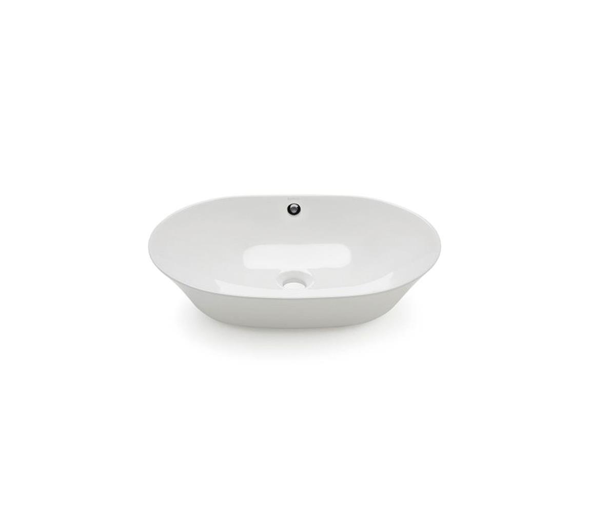 Bathco 4038 - Umývadlo na dosku TOULOUSE 59x42 cm porcelán/biela 4038