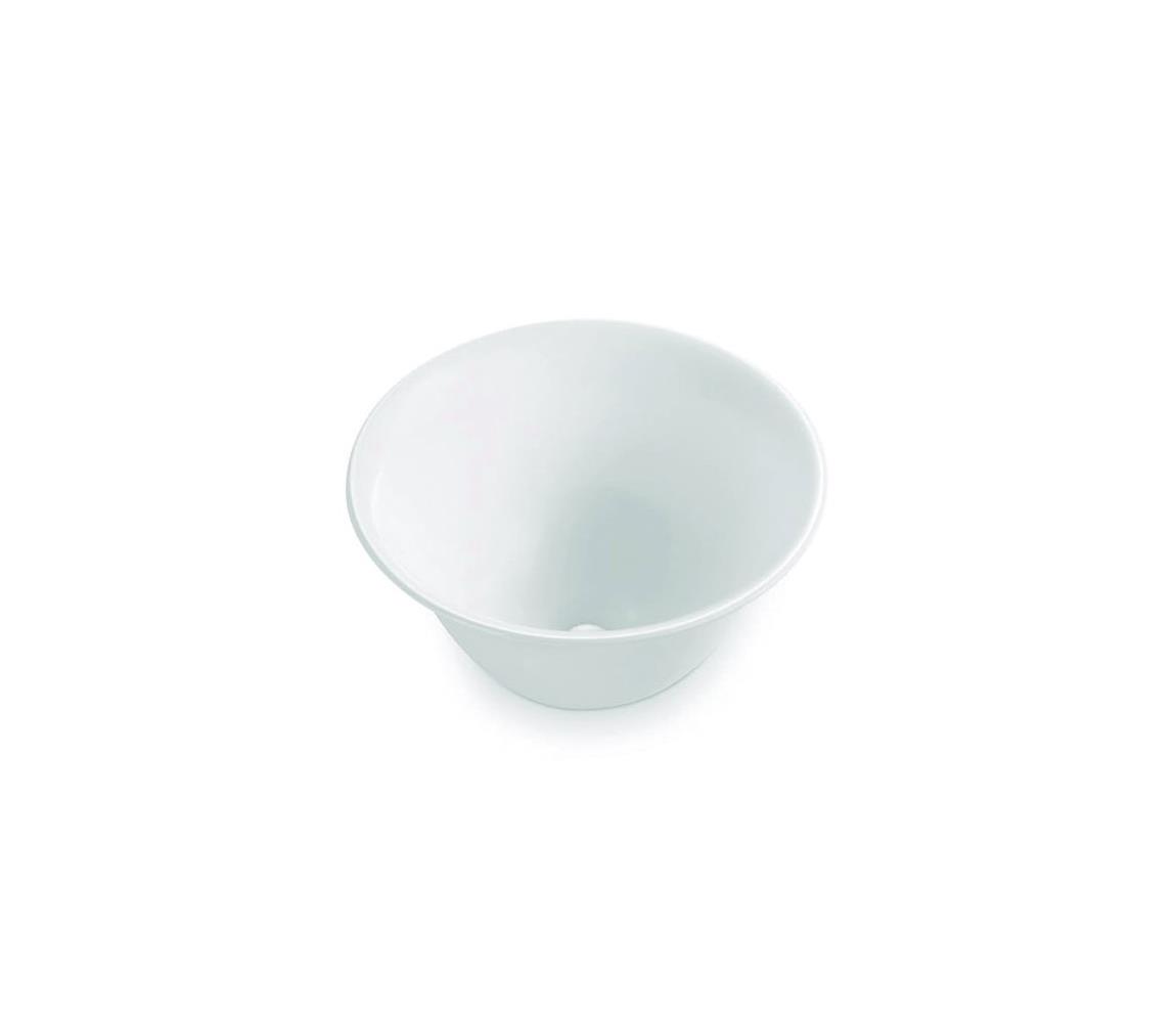 Bathco 4062 - Umývadlo na dosku NORDIC, priemer 42 cm, porcelán/biela 4062