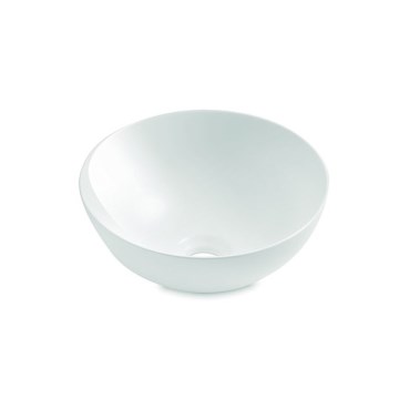Bathco 4914 - Umývadlo na dosku DAKAR priemer 30 cm porcelán/biela
