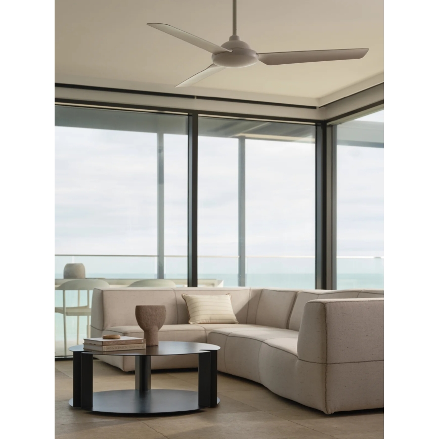 BAYSIDE 21302449 - Stropný ventilátor SOMERSET, priemer 122 cm, biely + diaľkové ovládanie