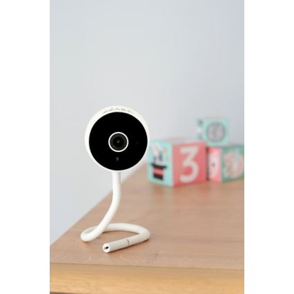 Beaba - Inteligentná detská chôvička ZEN CONNECT 5V Wi-Fi biela