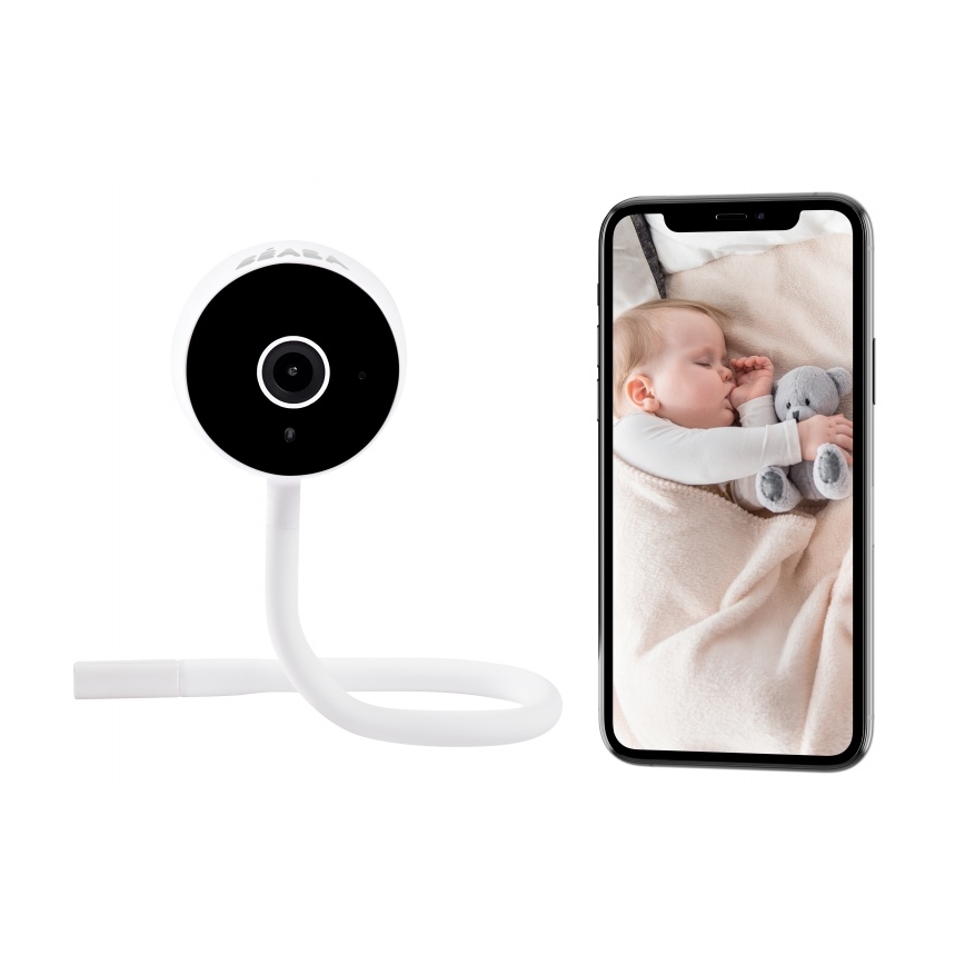 Beaba - Inteligentná detská chôvička ZEN CONNECT 5V Wi-Fi biela