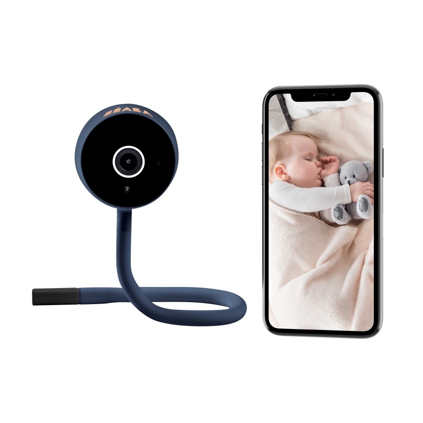 Beaba - Inteligentná detská chôvička ZEN CONNECT 5V Wi-Fi modrá