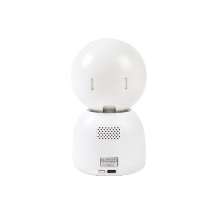 Beaba - Inteligentná nabíjateľná detská pestúnka s monitorom ZEN NIGHT 720p 5V 4000 mAh Wi-Fi biela