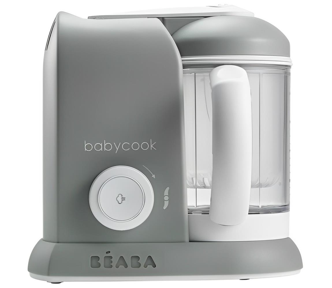 Beaba Beaba - Parný varič s mixérom BABYCOOK šedá