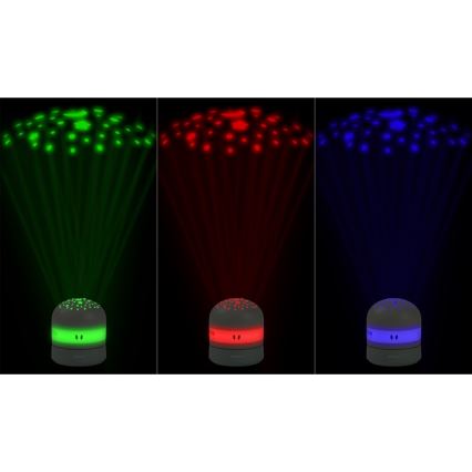 Beaba - projektor s melódiou PIXIE, USB/5V, 1300 mAh, zelený