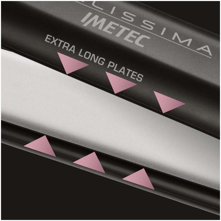 Bellissima 11140 - Žehlička na vlasy 42W/230V čierna