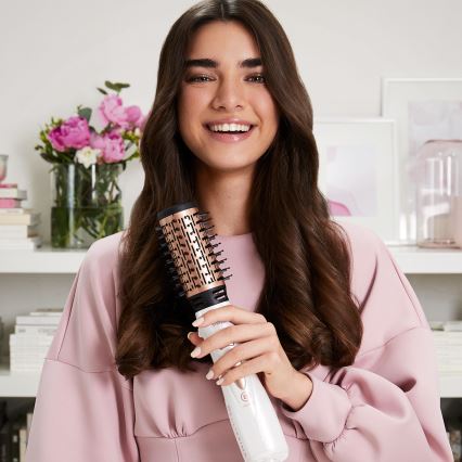 Bellissima 11726 - Teplovzdušná kefa 5 v 1 MY PRO 1000W/230V biela/ružovo-zlatá