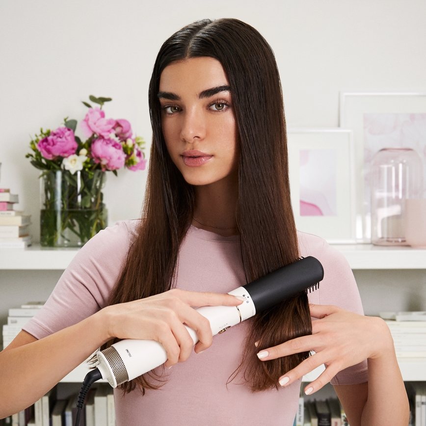 Bellissima 11847 - Teplovzdušná kefa 8v1 AIR WONDER 1000W/230V biela/zlatá