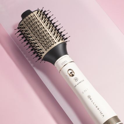 Bellissima 11847 - Teplovzdušná kefa 8v1 AIR WONDER 1000W/230V biela/zlatá