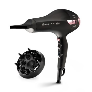Bellissima 11858 - Fén 2100W/230V čierna/ružová