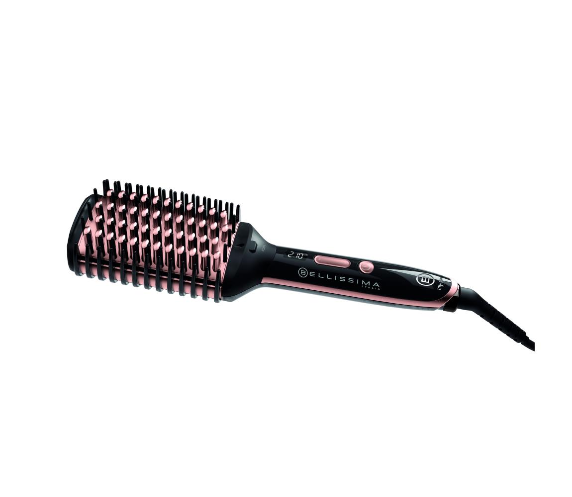 Bellissima 11879 - Teplovzdušná kefa MAGIC SHINY BRUSH 73W/230V ružovo-zlatá 11879