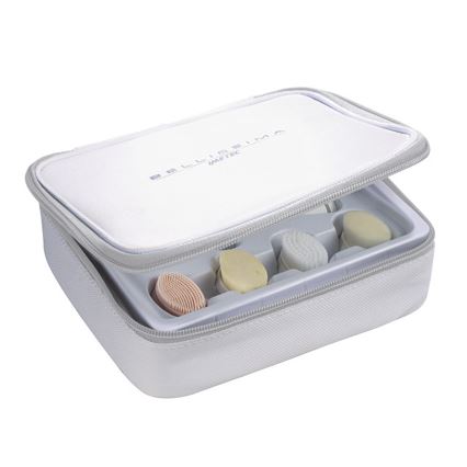 Bellissima 5167 - Čistiaca kefka na tvár PURE&LIGHT 1xAA krémová