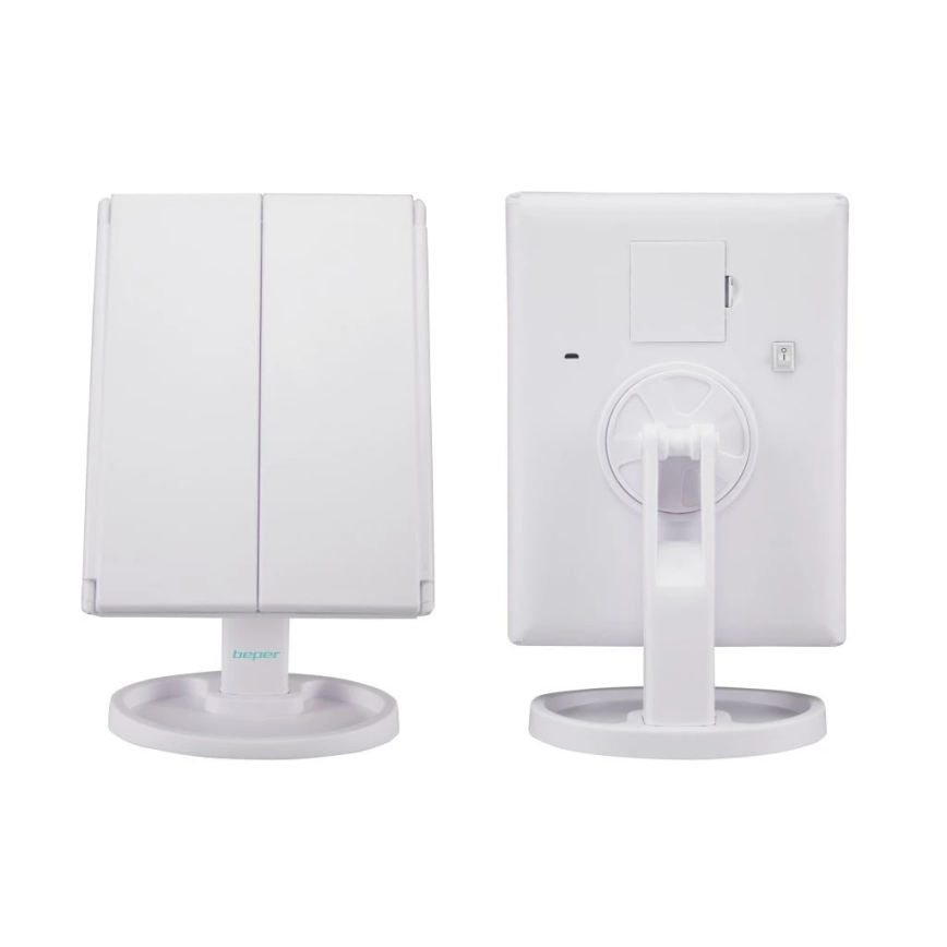 Beper - Kozmetické zrkadlo s LED podsvietením 4xAAA/5V