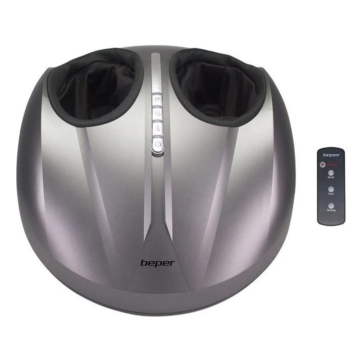 Beper - Masážny prístroj na nohy SHIATSU 36W/230V + diaľkové ovládanie
