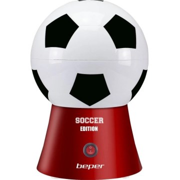 Beper - Popcornovač 1200W/230V futbal/červený