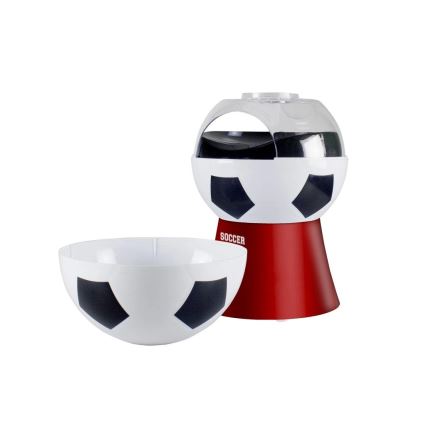 Beper - Popcornovač 1200W/230V futbal/červený