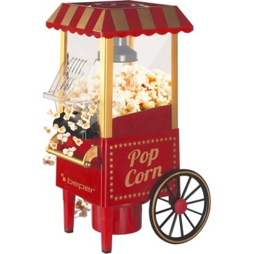 Beper - Popkornovač 1200 W/230 V, červený