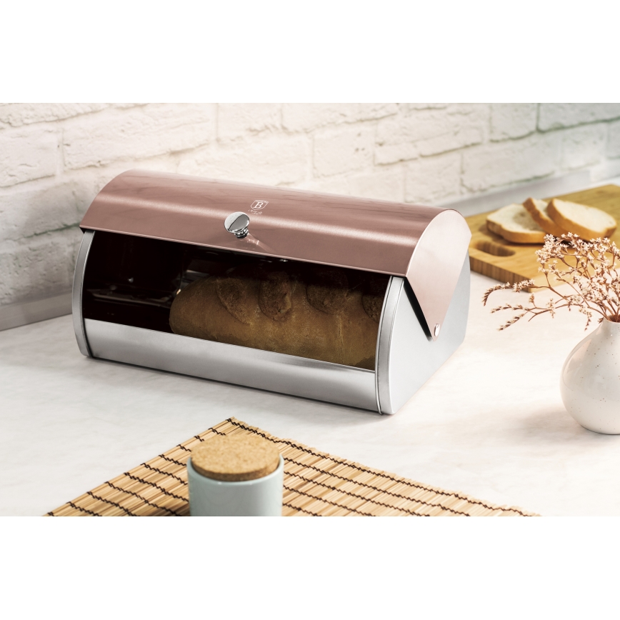 BerlingerHaus - Chlebník nerez/rose gold