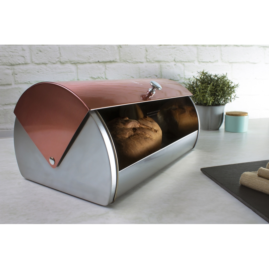 BerlingerHaus - Chlebník nerez/rose gold