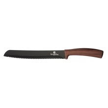 BerlingerHaus - Nerezový nôž na chlieb 20 cm čierna/hnedá