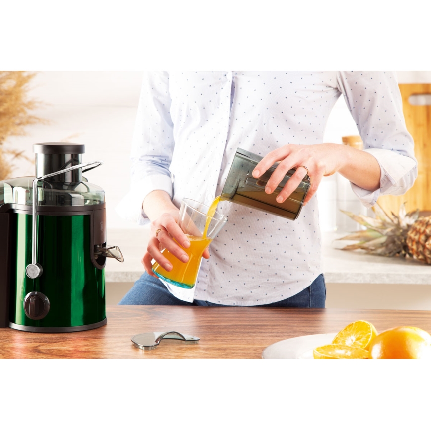 BerlingerHaus - Odšťavňovač 1,5 l  400W/230V zelená/čierna