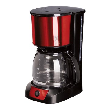 BerlingerHaus - Prekvapkávajúci kávovar 1,5 l s funkciou uchovania teploty červená