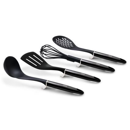 BerlingerHaus - Sada kuchynského náčinia v stojane 7 ks čierna